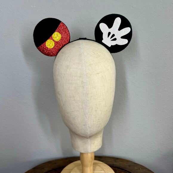 Unisex Mickey Magic Elastic Mouse Ears | Disney-Inspired Adjustable Headband - Picture 2 of 5